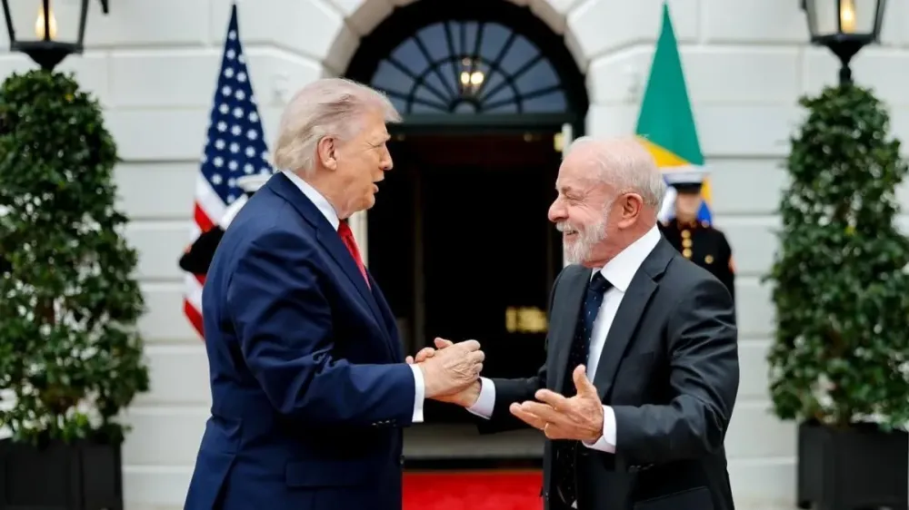 Planalto prevê encontro de Lula com Trump no G7
